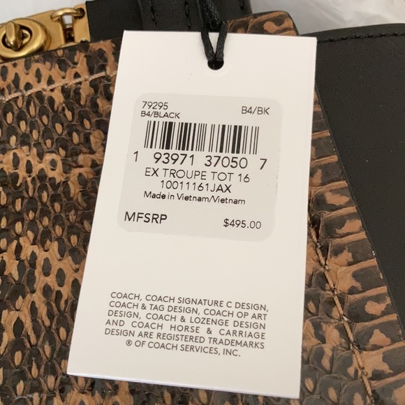 Coach Troupe Tote 16 - Picture 12 of 12